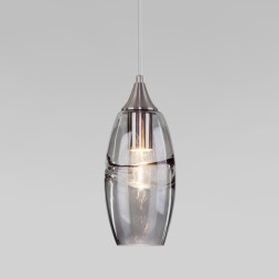 Подвесной светильник Eurosvet LOTUS 50222/1 дымчатый