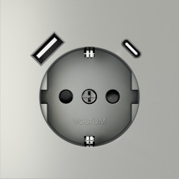 Комбинированная розетка VOLTUM VLS040505