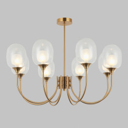 Люстра на штанге Eurosvet Spritz 70217/8 латунь