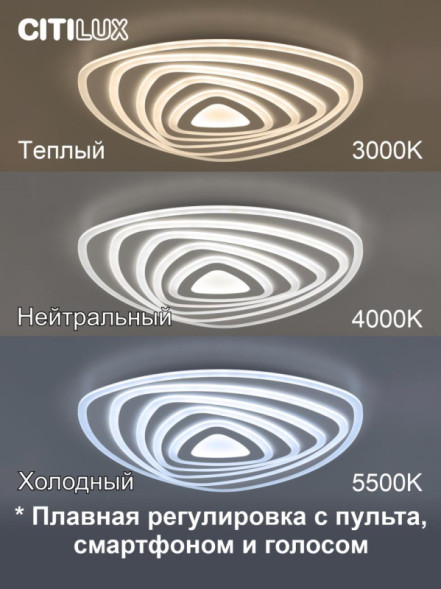 Потолочный светильник Citilux Триест Смарт CL737A35E
