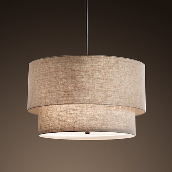 Подвесная люстра ImperiumLoft 75148-22 Two-Tier Round