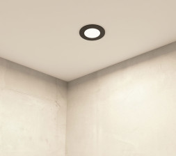 Точечный влагозащищенный светильник Denkirs PORT DK3101-BK