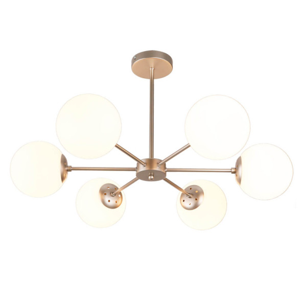 Люстра на штанге Escada ETHEREAL 2110/6P Nickel