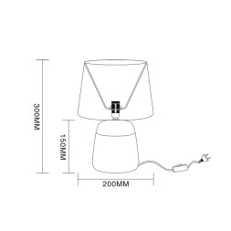 Настольная лампа Escada 10199/L Gold