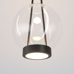 Подвесной светильник Eurosvet 50267/1 LED черный Frasco