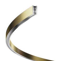 Трековый магнитный шинопровод Maytoni Technical TRX154-2SR-D1800-BS Magnetic trаck system Flarity латунь