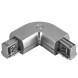 Коннектор для шинопровода Lightstar Track 3 gray 504129