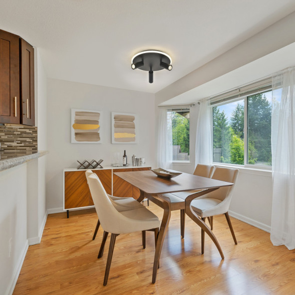 Потолочный светильник Escada 20046SMA/03LED BK