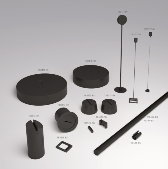 Основание для трековых светильников Denkirs BELTY BASE TR5513-BK