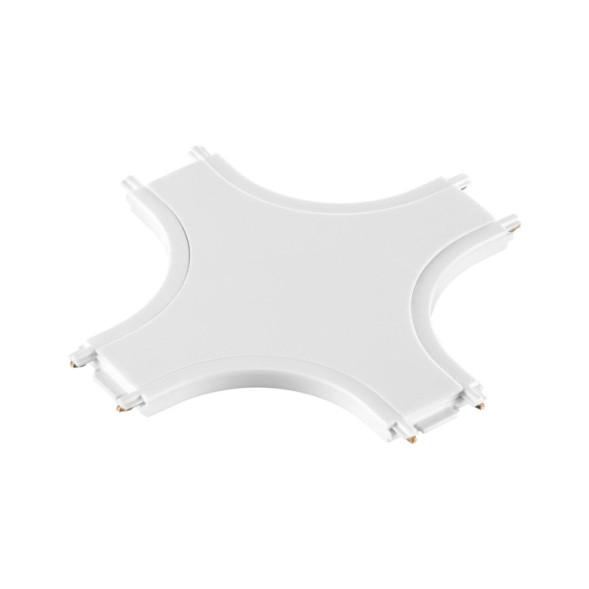 Коннектор для шинопровода Novotech SMAL Track White 135212