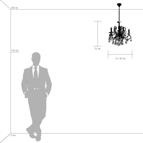 Подвесная люстра Lightstar Elegante 708054