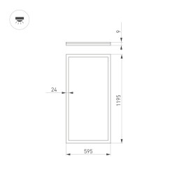 Светодиодная панель Arlight Intenso 036241