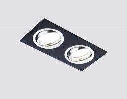 Встраиваемый точечный светильник Ambrella Light ORGANIC SPOT A601/2 BK