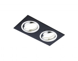 Встраиваемый точечный светильник Ambrella Light ORGANIC SPOT A601/2 BK