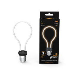 Светодиодная лампа Gauss 1004802104 4W 220V 330lm E27 белый (теплый)
