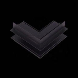 Коннектор для шинопровода ST-Luce Track Black magnet in ГКЛ 12мм ST007.459.12