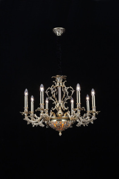 Подвесная люстра Lucia Tucci Firenze FIRENZE 1780.8.2 antique gold
