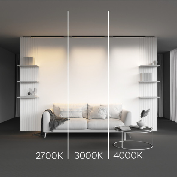 Магнитный трековый светильник Maytoni Technical BASIS TR192-1-21W2.7K-B