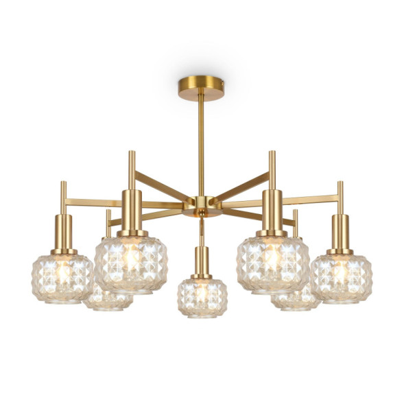 Люстра на штанге Freya Fero FR5366CL-07BS