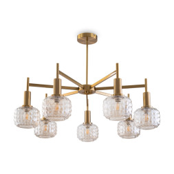 Люстра на штанге Freya Fero FR5366CL-07BS