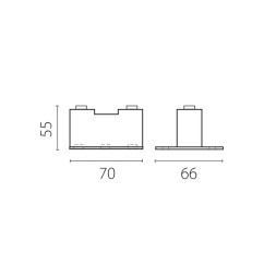 Точечный встраиваемый светильник 081146 Lightstar GUARDA