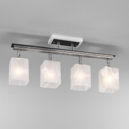 Люстра на штанге Eurosvet Leweis 3525/4 алюминий