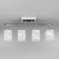 Люстра на штанге Eurosvet Leweis 3525/4 алюминий