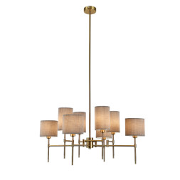 Люстра на штанге Indigo V000537 Plisse