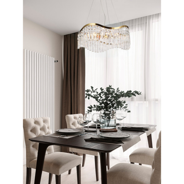 Подвесная люстра Favourite Unda 4135-8P