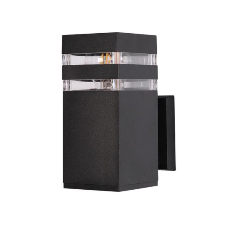 Уличный настенный светильник ARTE Lamp Heather A4413AL-1BK