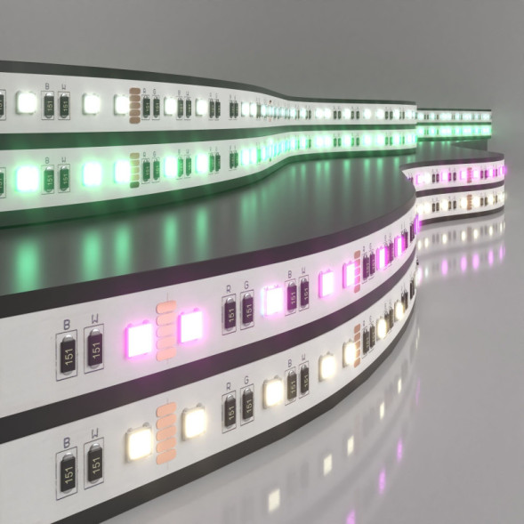 Лента Elektrostandard 60Led 24W IP20 RGB 4200K 0W 24V RGB+белый IP20