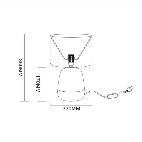 Настольная лампа Escada HESTIA 10200/L Beige