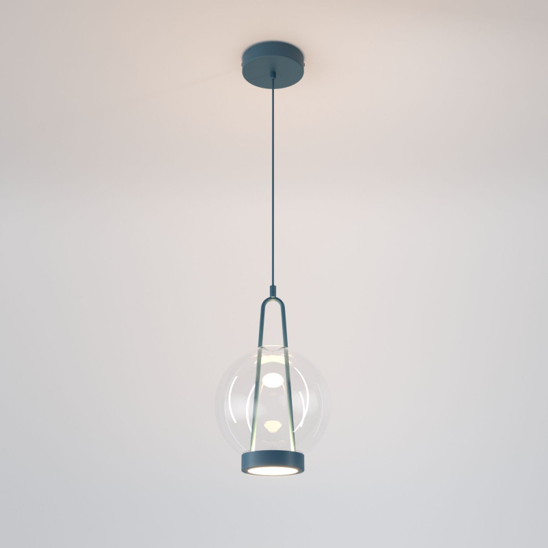 Подвесной светильник Eurosvet 50267/1 LED синий Frasco