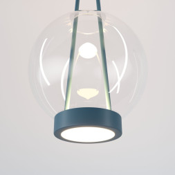 Подвесной светильник Eurosvet 50267/1 LED синий Frasco