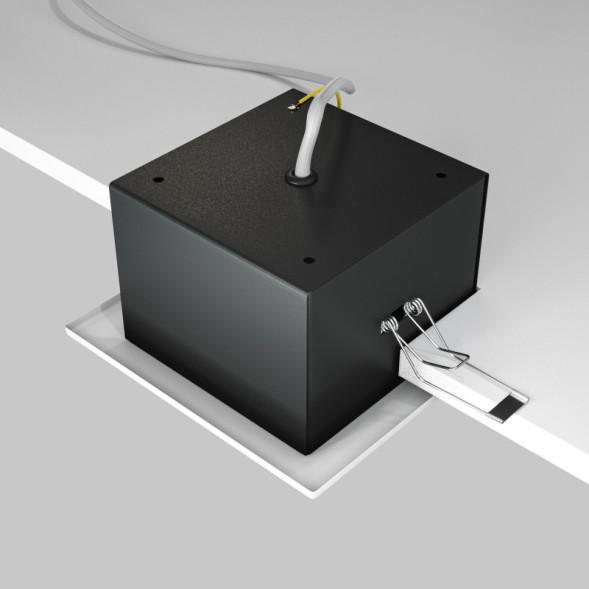 Встраиваемый точечный светильник Maytoni Technical Metal Modern DL008-2-01-W