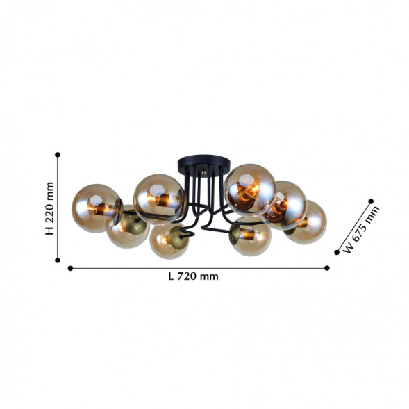 Люстра на штанге F-Promo Modestus 2344-8U