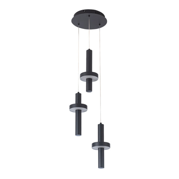 Каскадная люстра MODELUX MS.9882.3 BK