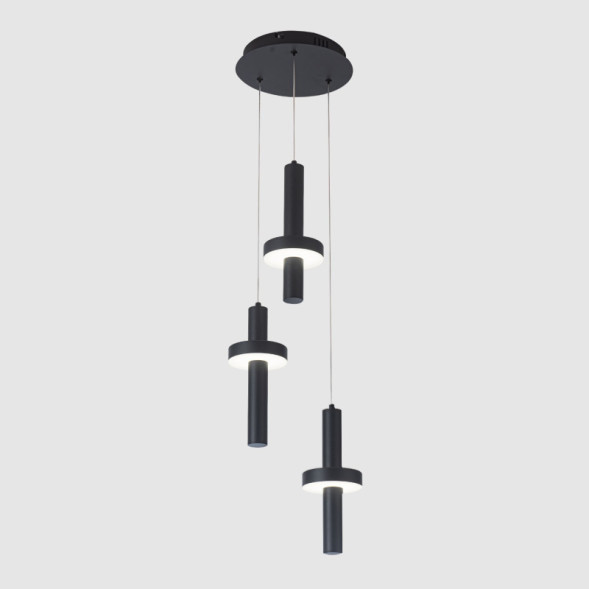 Каскадная люстра MODELUX MS.9882.3 BK