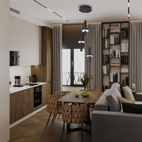 Каскадная люстра MODELUX MS.9882.3 BK