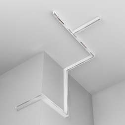 Накладной магнитный шинопровод Maytoni Technical Magnetic track system Exility белый TRX034-411W