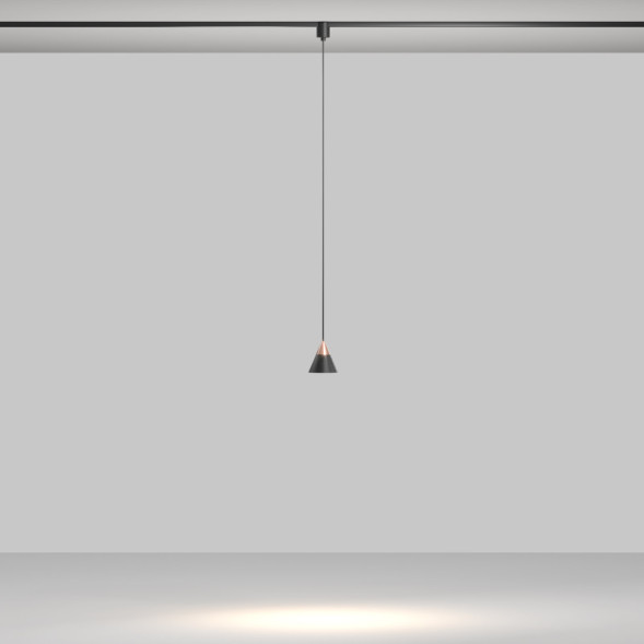 Магнитный трековый светильник Maytoni Technical CONO TR166-1-7W3K-M-B