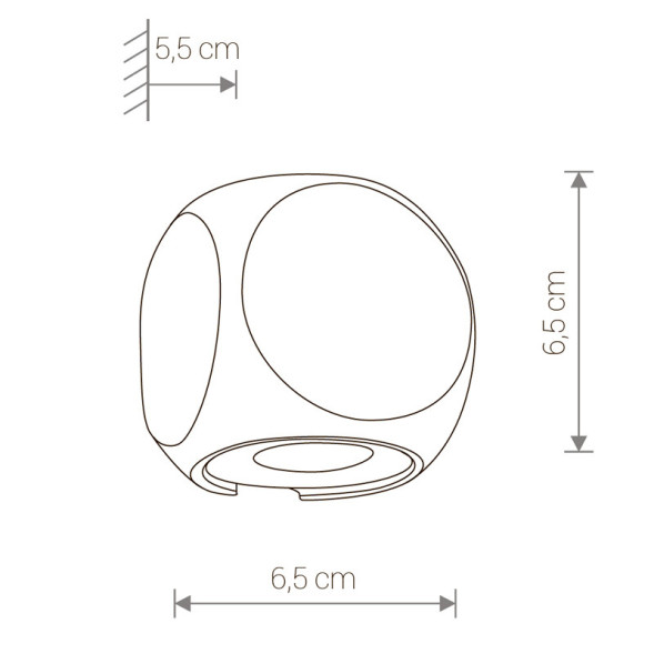 Уличный настенный светильник Nowodvorski Argos 9114