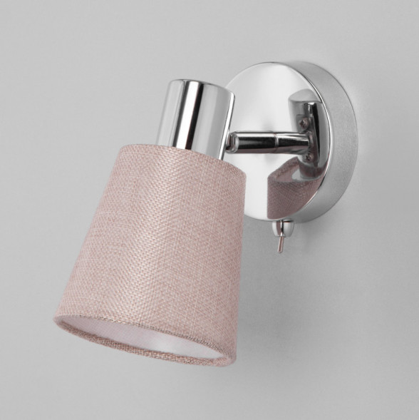 Бра Eurosvet Culver 20080/1 хром/бежевый