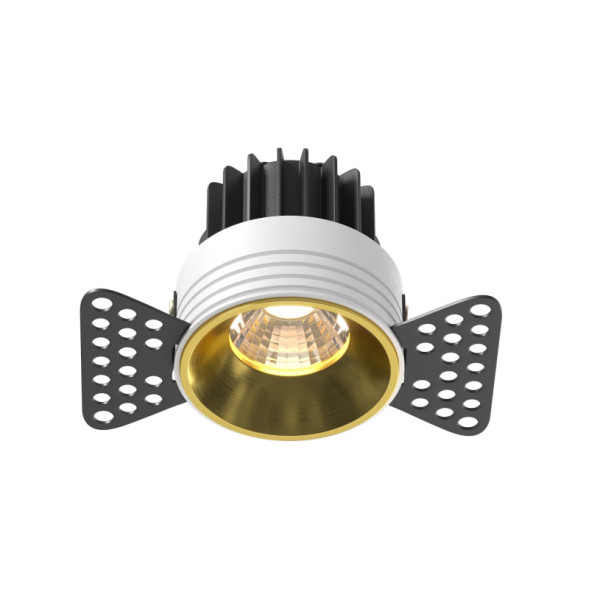 Встраиваемый точечный светильник Maytoni Technical ROUND DL058-7W3K-TRS-BS