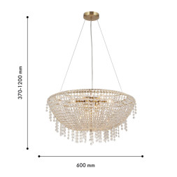 Подвесная люстра Favourite CESTA 4136-8P