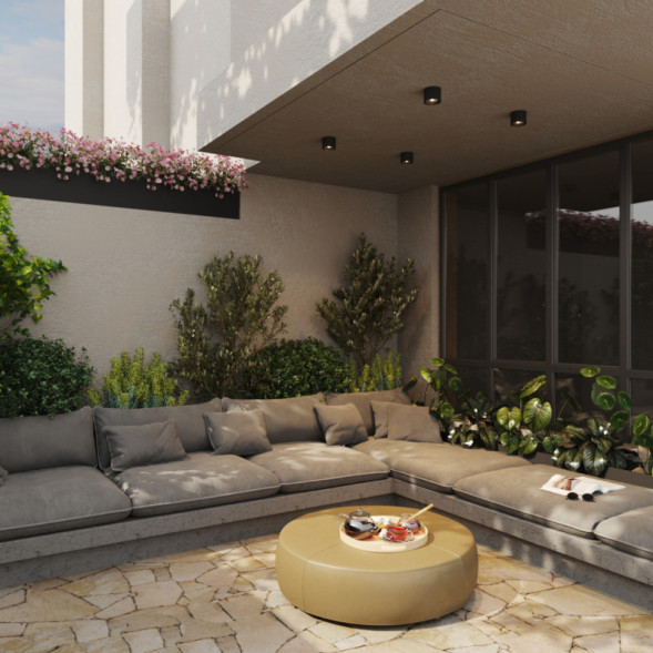 Накладной уличный светильник Maytoni O498CL-L15B3K Lumina