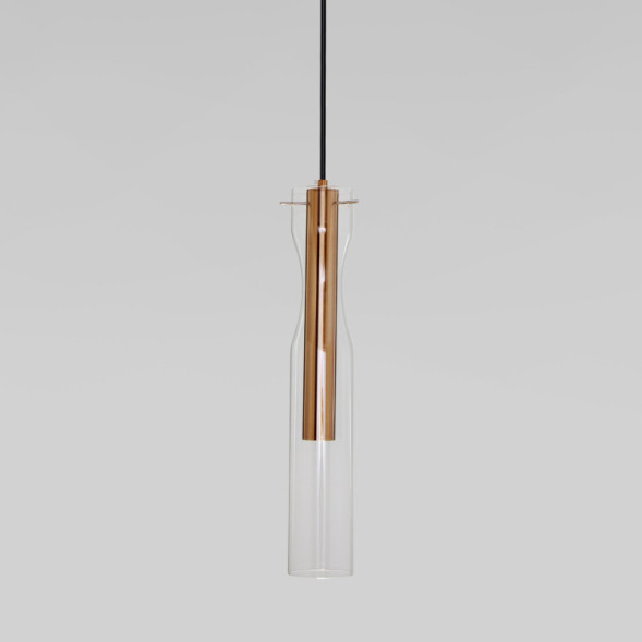 Подвесной светильник Eurosvet SWAN 50254/1 LED латунь