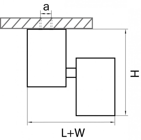 Накладной точечный светильник Lightstar PUNTO 051134