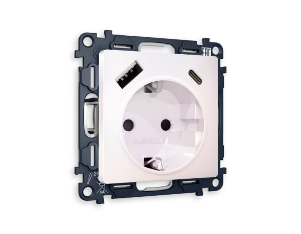 Розетка Ambrella Volt MA210010 ALFA QUANT