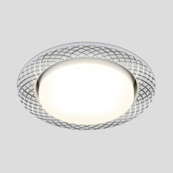 Встраиваемый точечный светильник Elektrostandard 1071 GX53 WH белый